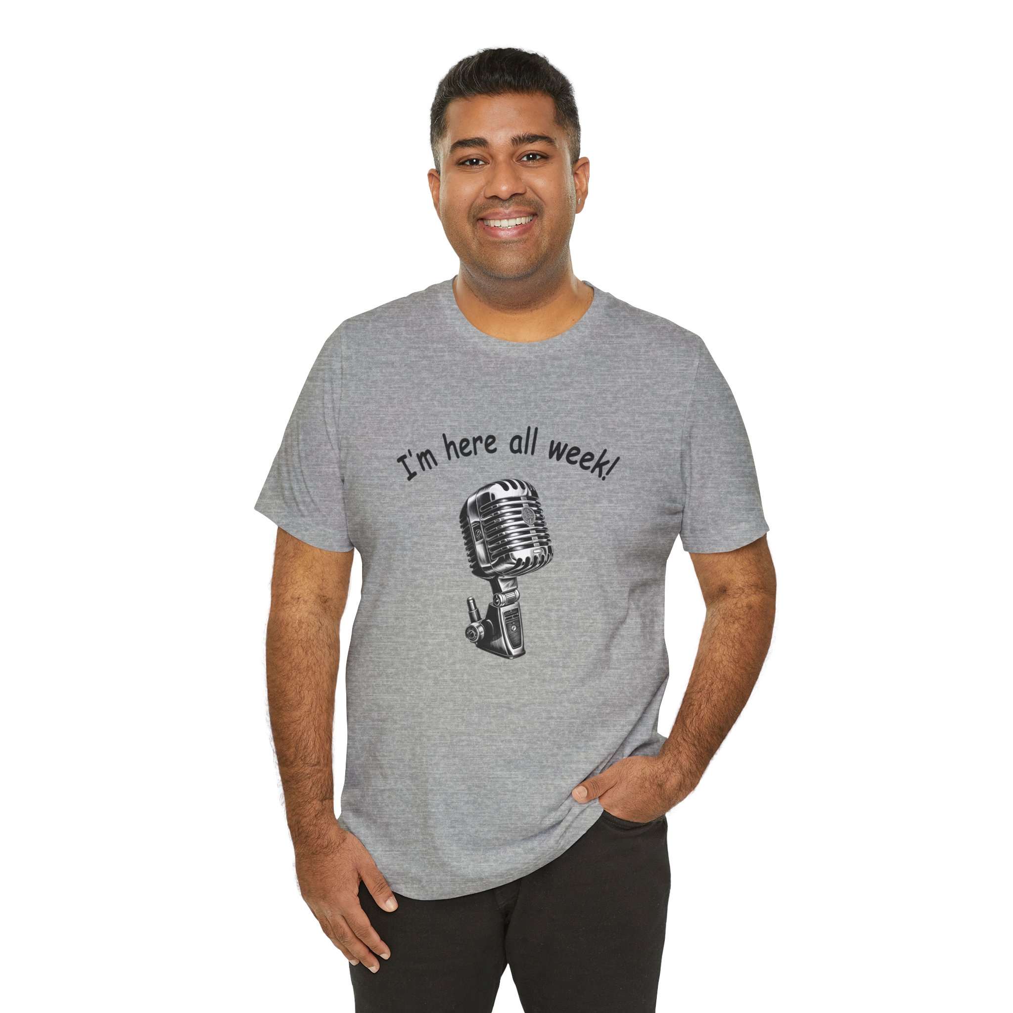 Here all week Short Sleeve Tee - Image 6