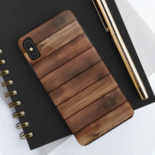 Iphone, Tough Phone Cases, Case-Mate, wood floor 3 - Image 11