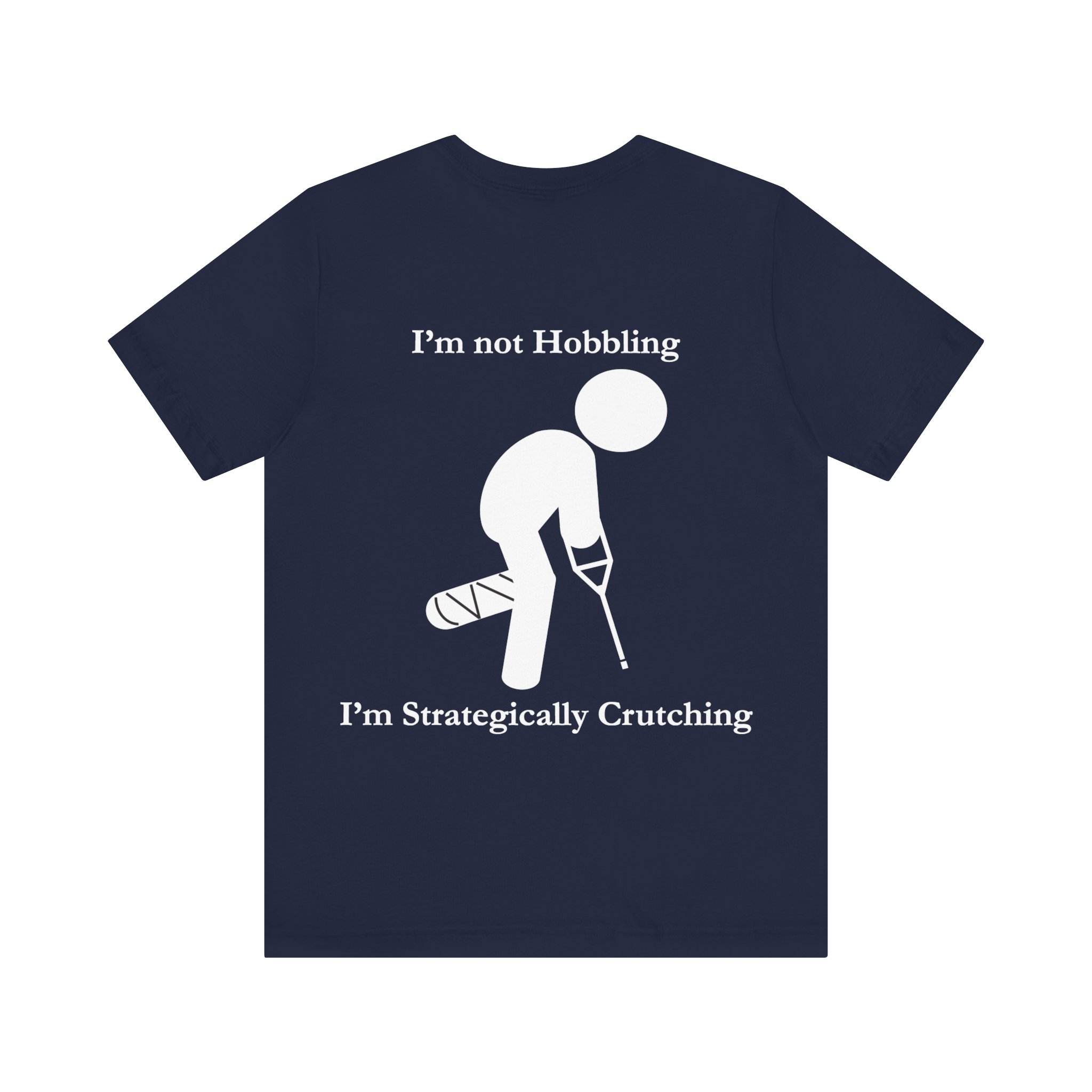Belle+Canvas, Alt Colors, Backside, Unisex Jersey Short Sleeve Tee, Alt Colors, Strategically Crutching - Image 6