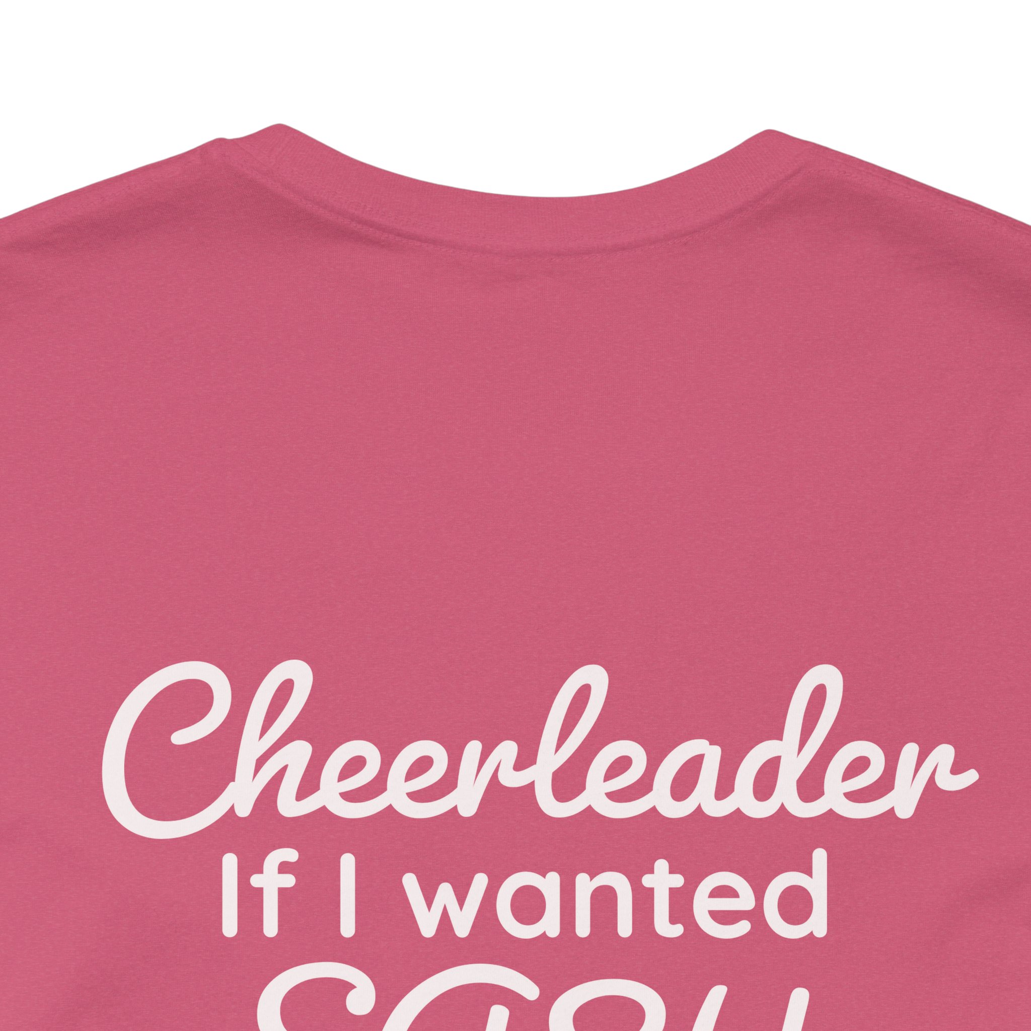 Cheerleader easy Football, Unisex Jersey Short Sleeve Tee - Image 6