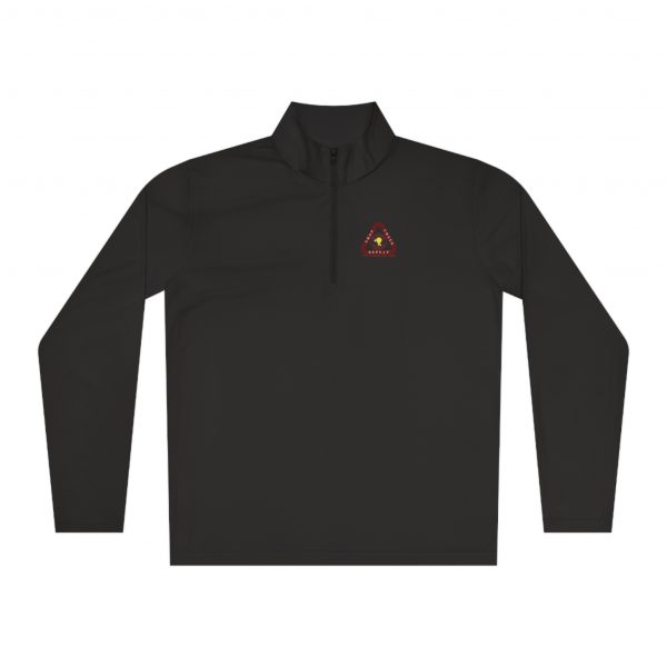 Custom Printed, Unisex Quarter-Zip Pullover - Image 2