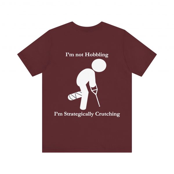 Belle+Canvas, Alt Colors, Backside, Unisex Jersey Short Sleeve Tee, Alt Colors, Strategically Crutching - Image 5