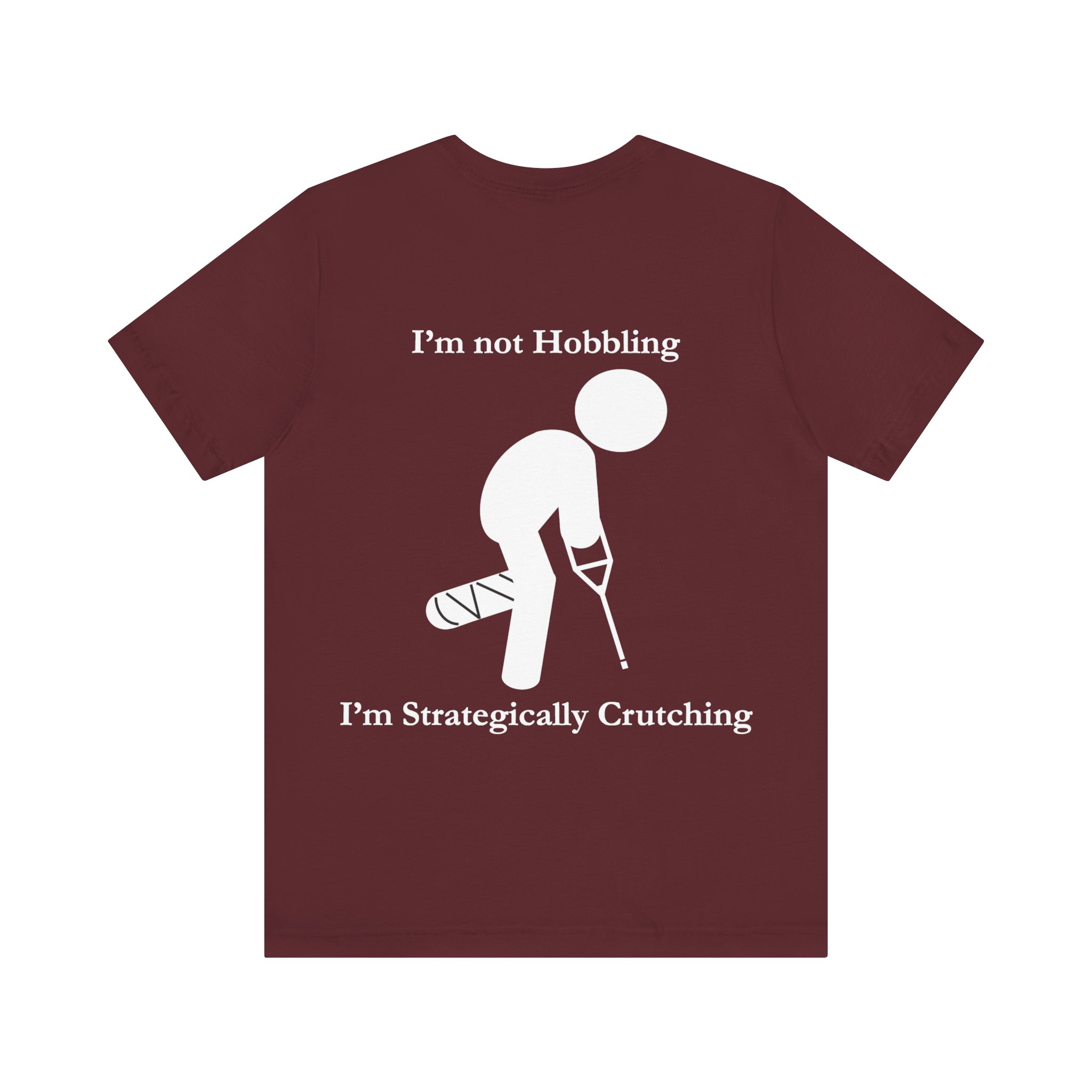 Belle+Canvas, Alt Colors, Backside, Unisex Jersey Short Sleeve Tee, Alt Colors, Strategically Crutching - Image 5