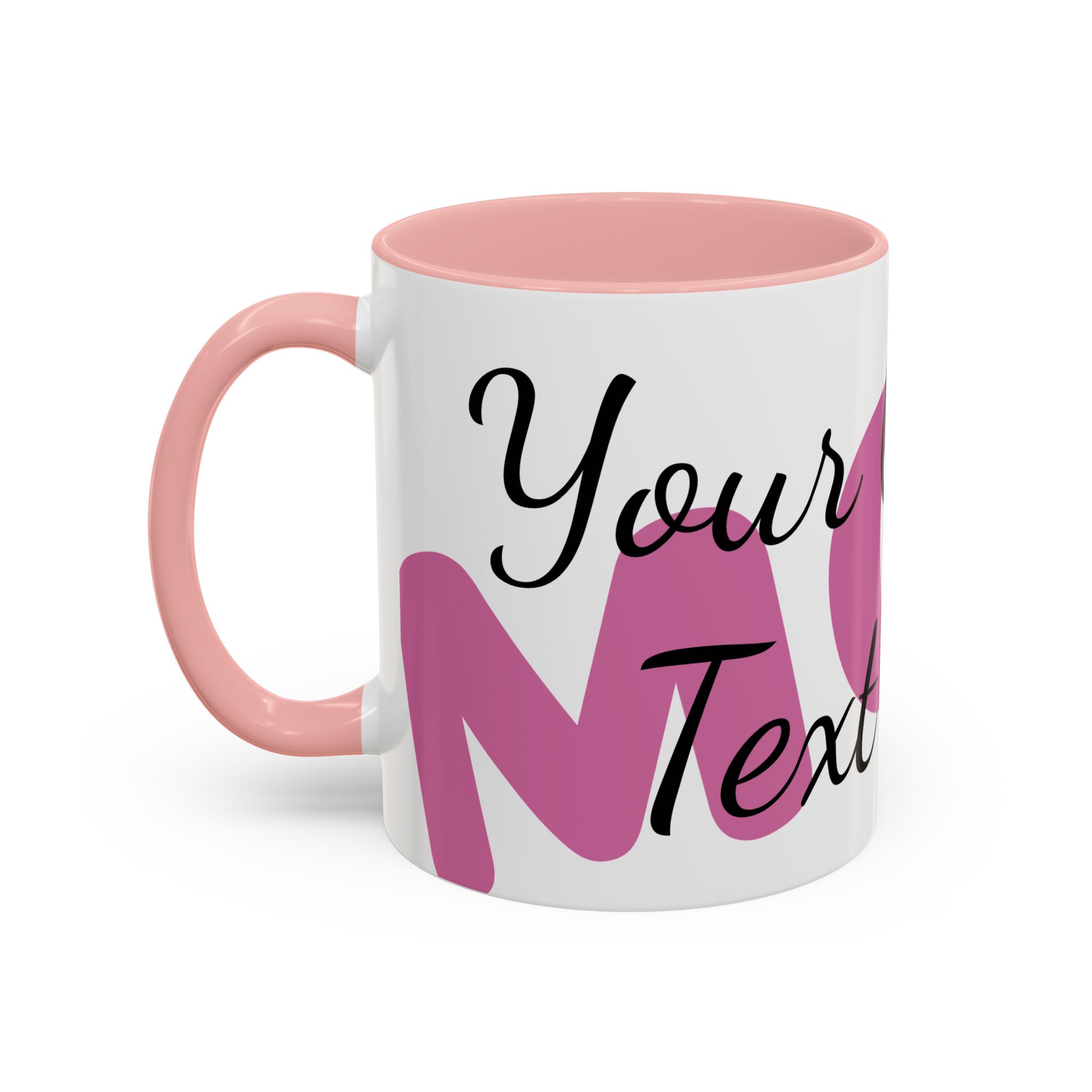 Add your custom text.Mother's Day, Mothers Day, Accent Coffee Mug, 11oz, Custom, Layered - Image 2