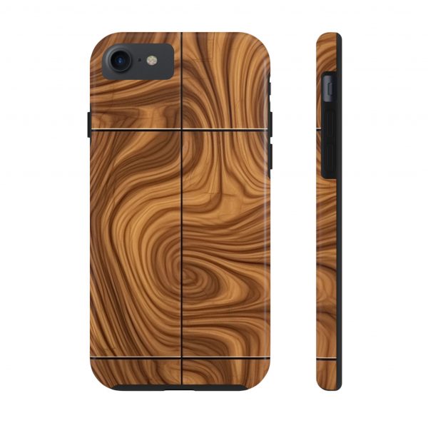 Iphone, Tough Phone Cases, Case-Mate, wood plank 8 - Image 2