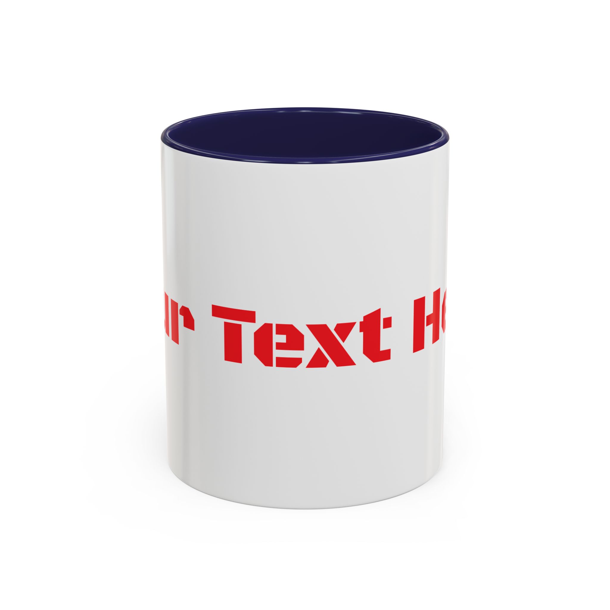 Custom Design Accent Coffee Mug, 11oz - Image 2