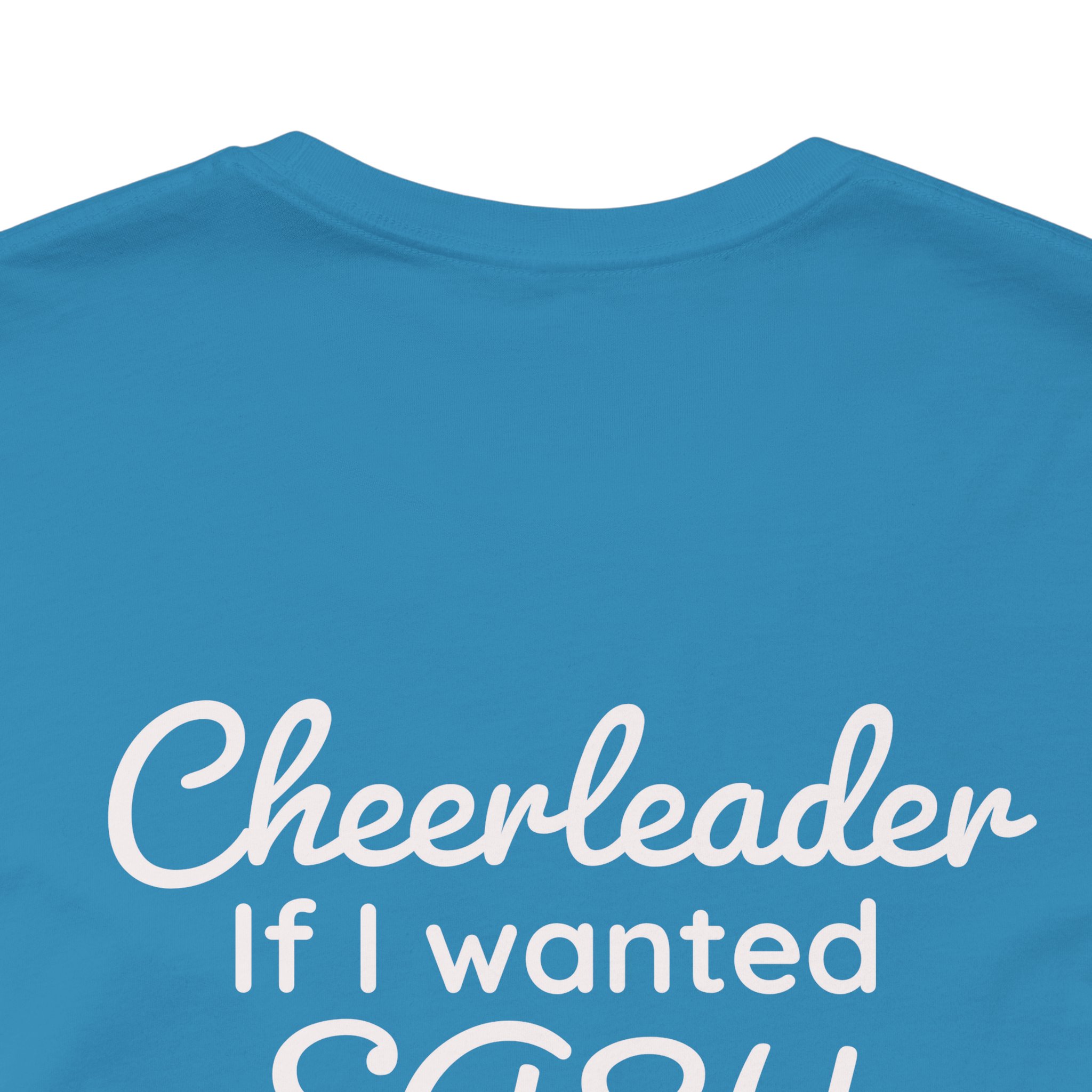 Cheerleader easy Football, Unisex Jersey Short Sleeve Tee - Image 2