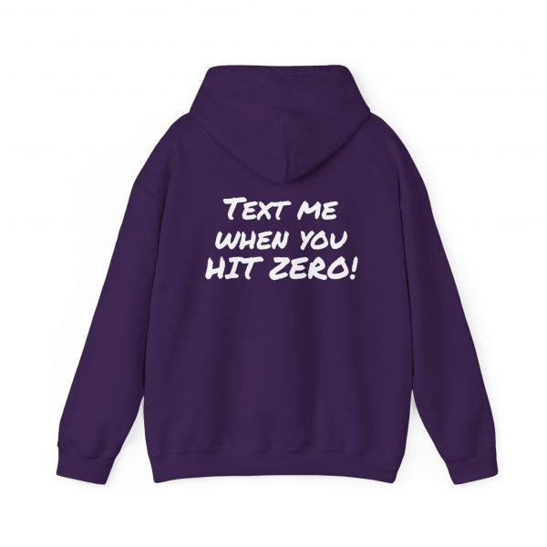 Text me...Hit Zero Unisex Heavy Blend™ Hooded Sweatshirt - Image 7