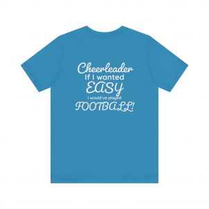 Cheerleader easy Football, Unisex Jersey Short Sleeve Tee