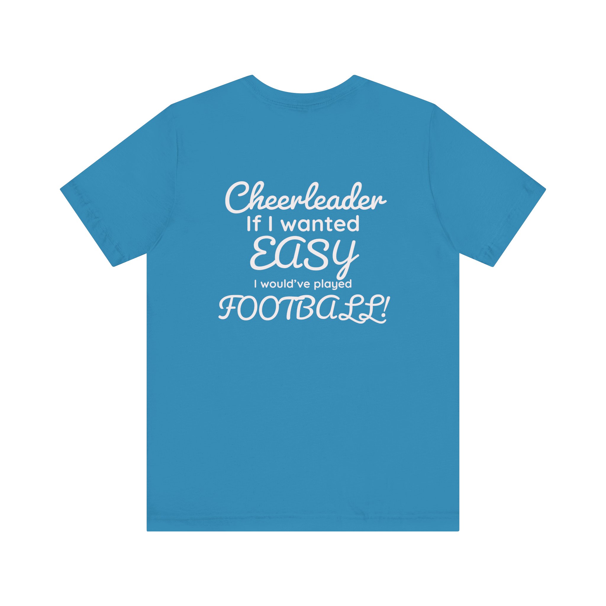 Cheerleader easy Football, Unisex Jersey Short Sleeve Tee