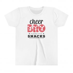 Cheer,Youth, Short Sleeve Tee, Brother 4 Snacks