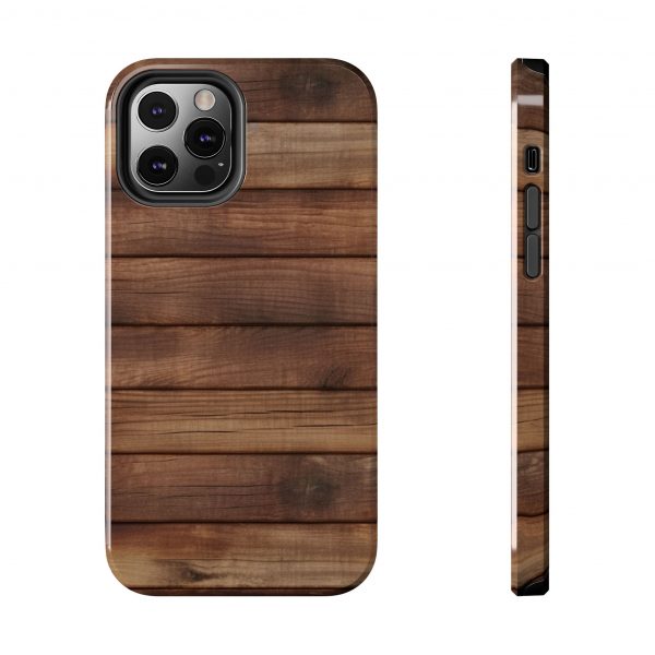 Iphone, Tough Phone Cases, Case-Mate, wood floor 3 - Image 42