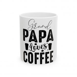 Granpa Loves Coffee Design