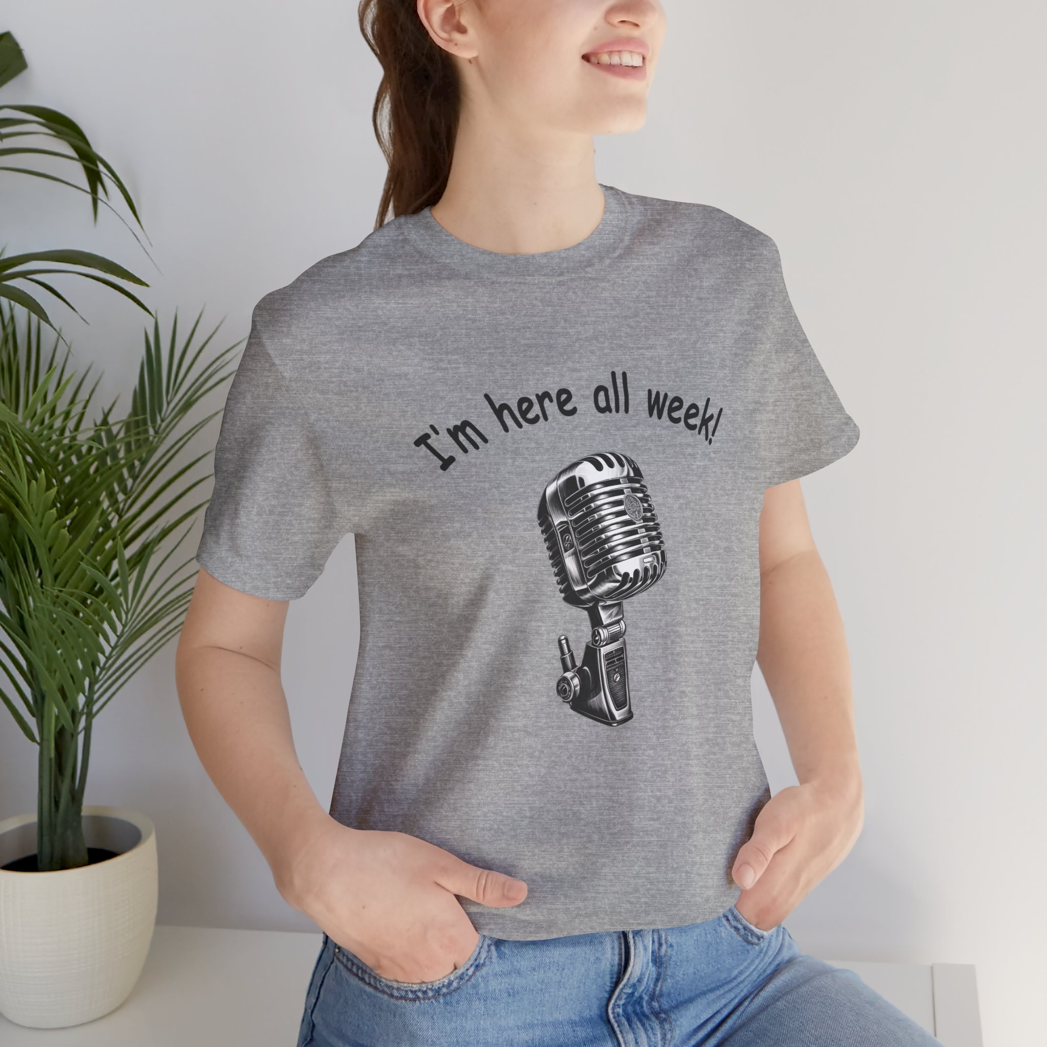 Here all week Short Sleeve Tee - Image 7