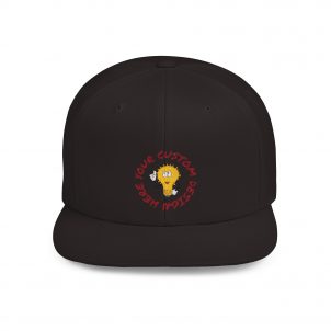 Custom Embroidery Flat Bill Snapback