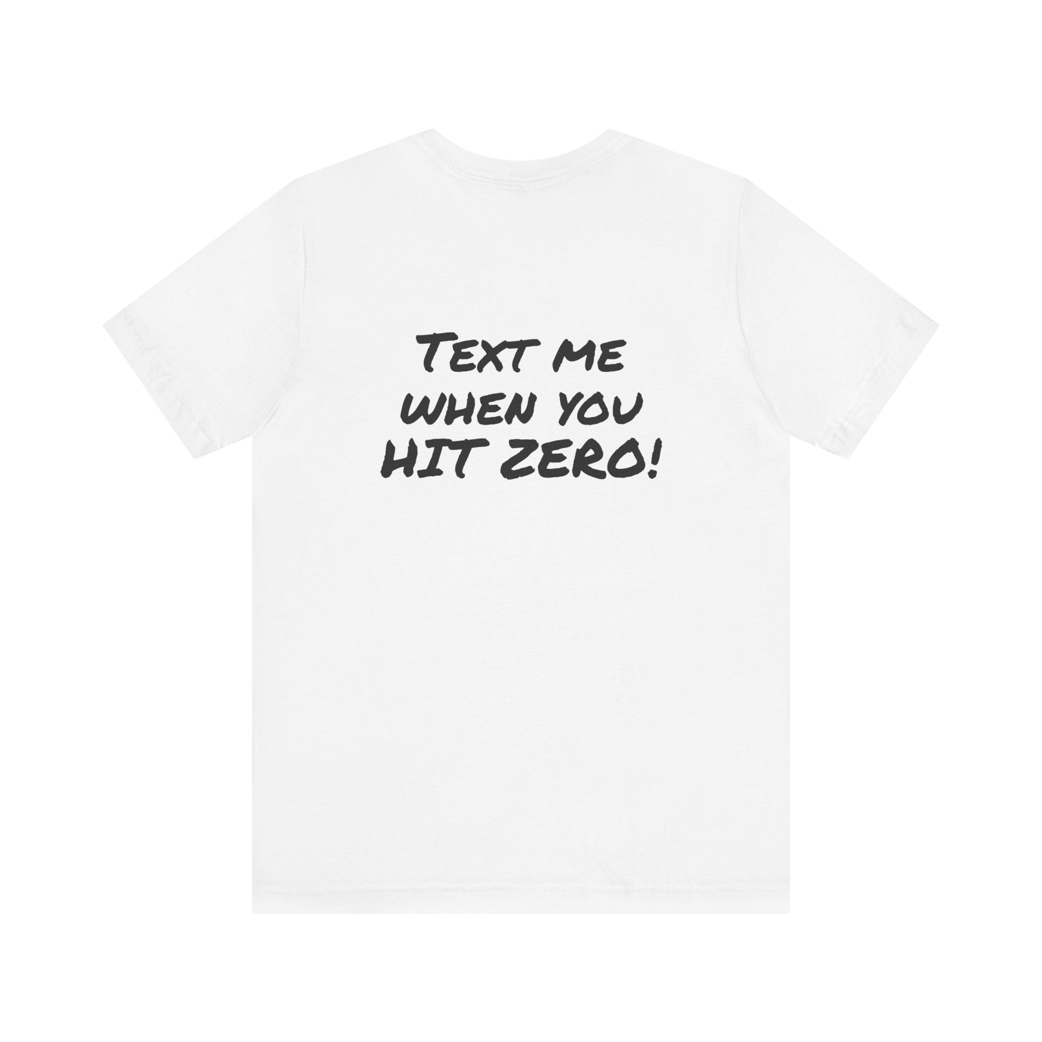Text me, Unisex Jersey Short Sleeve Tee - Image 5