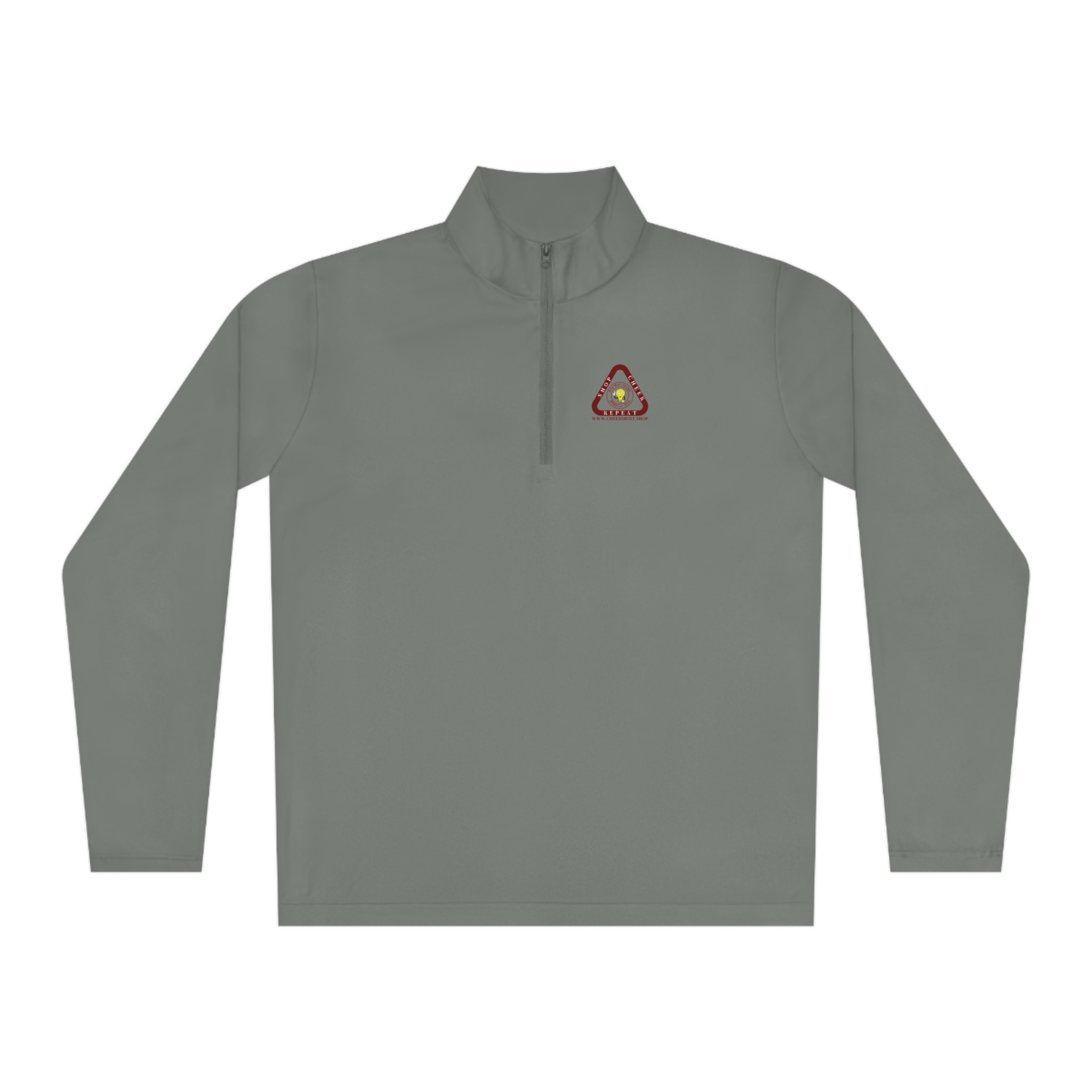 Custom Printed, Unisex Quarter-Zip Pullover - Image 3