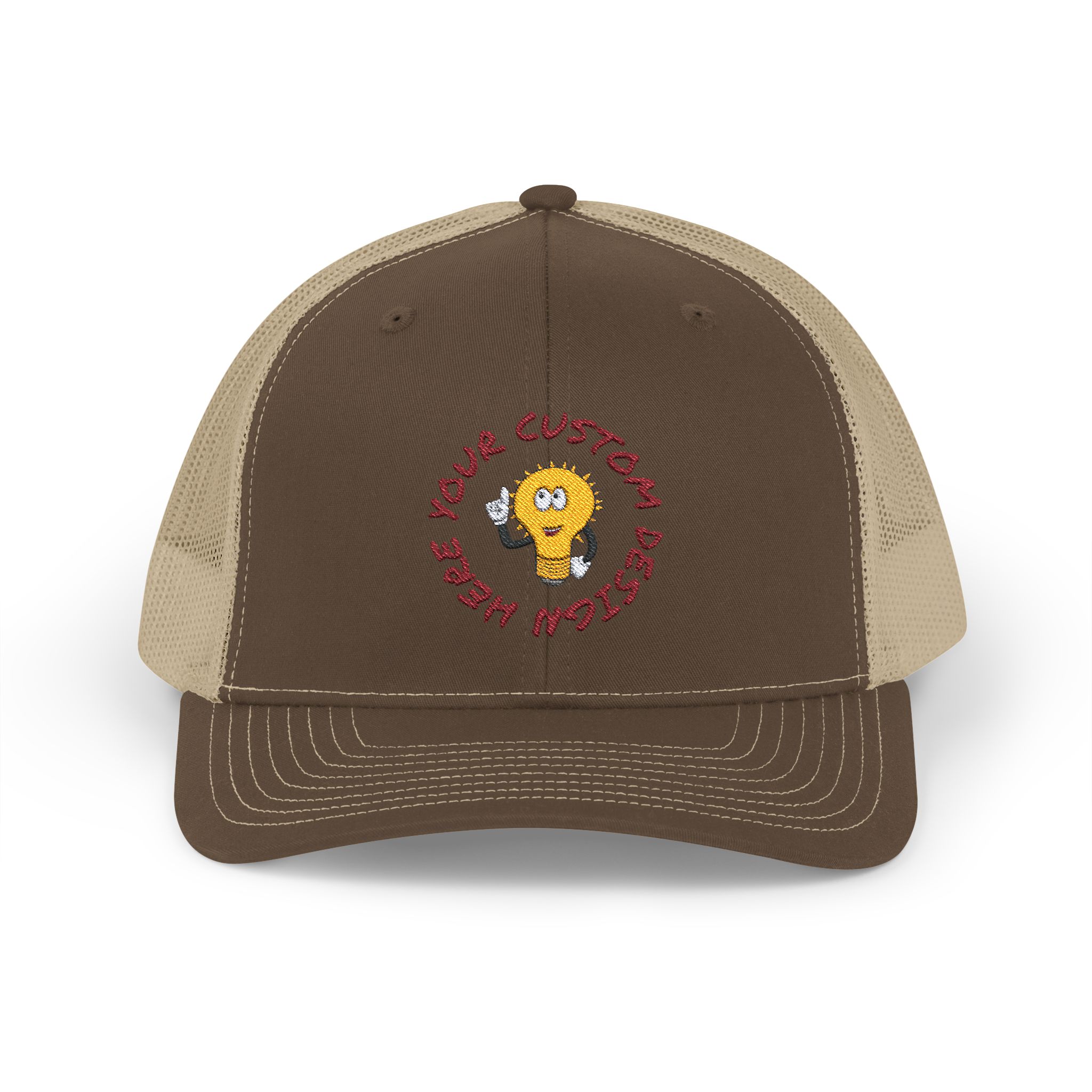 Custom Embroidery Snapback Trucker Cap - Image 9