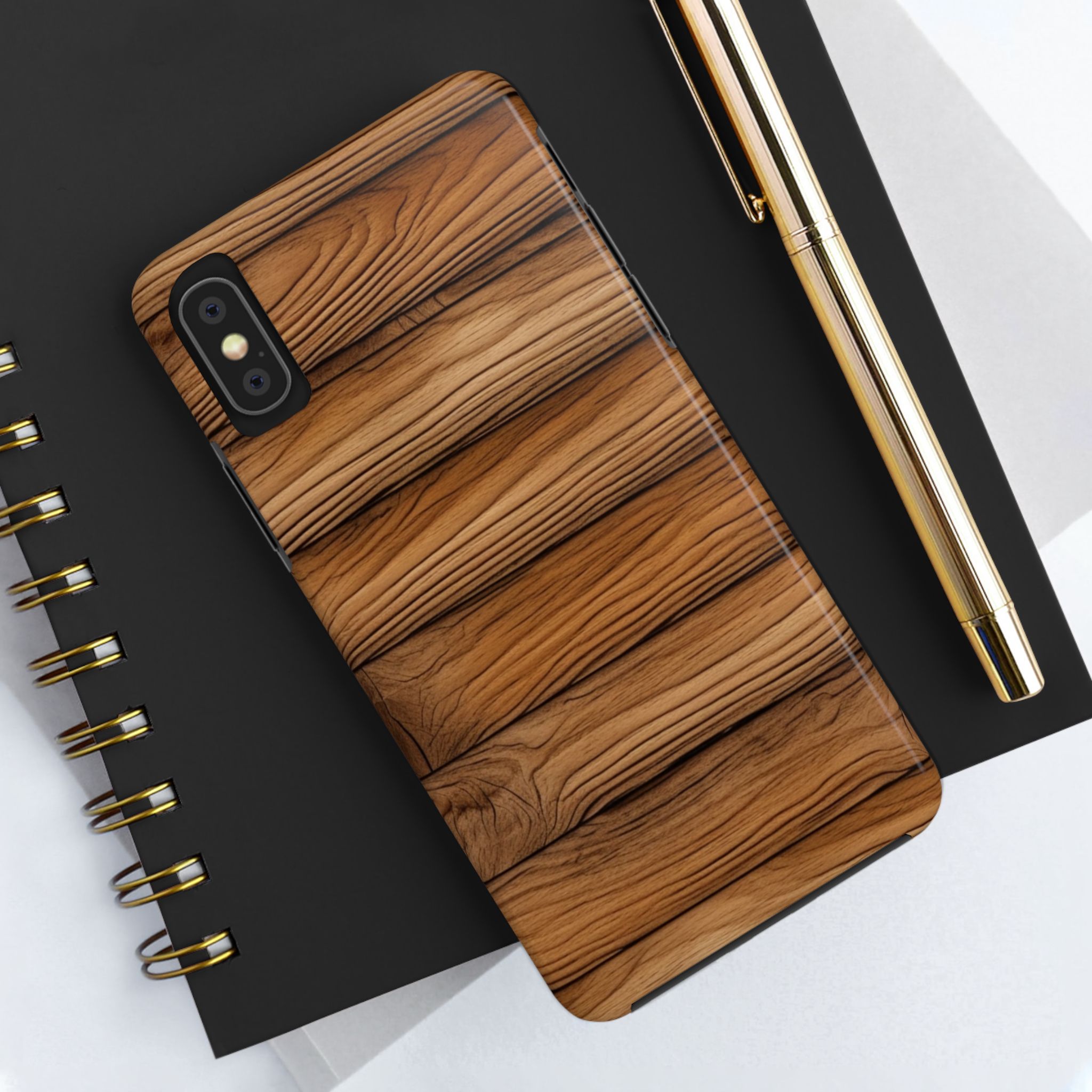 Iphone, Tough Phone Cases, Case-Mate, wood plank 7 - Image 9