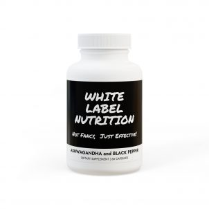 Ashwagandha and Black Pepper Supplement (60 capsules)