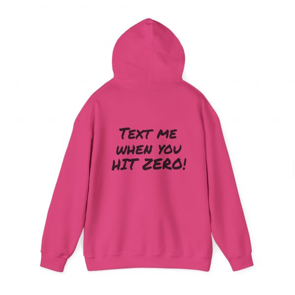 Text me...Hit Zero Unisex Heavy Blend™ Hooded Sweatshirt - Image 5
