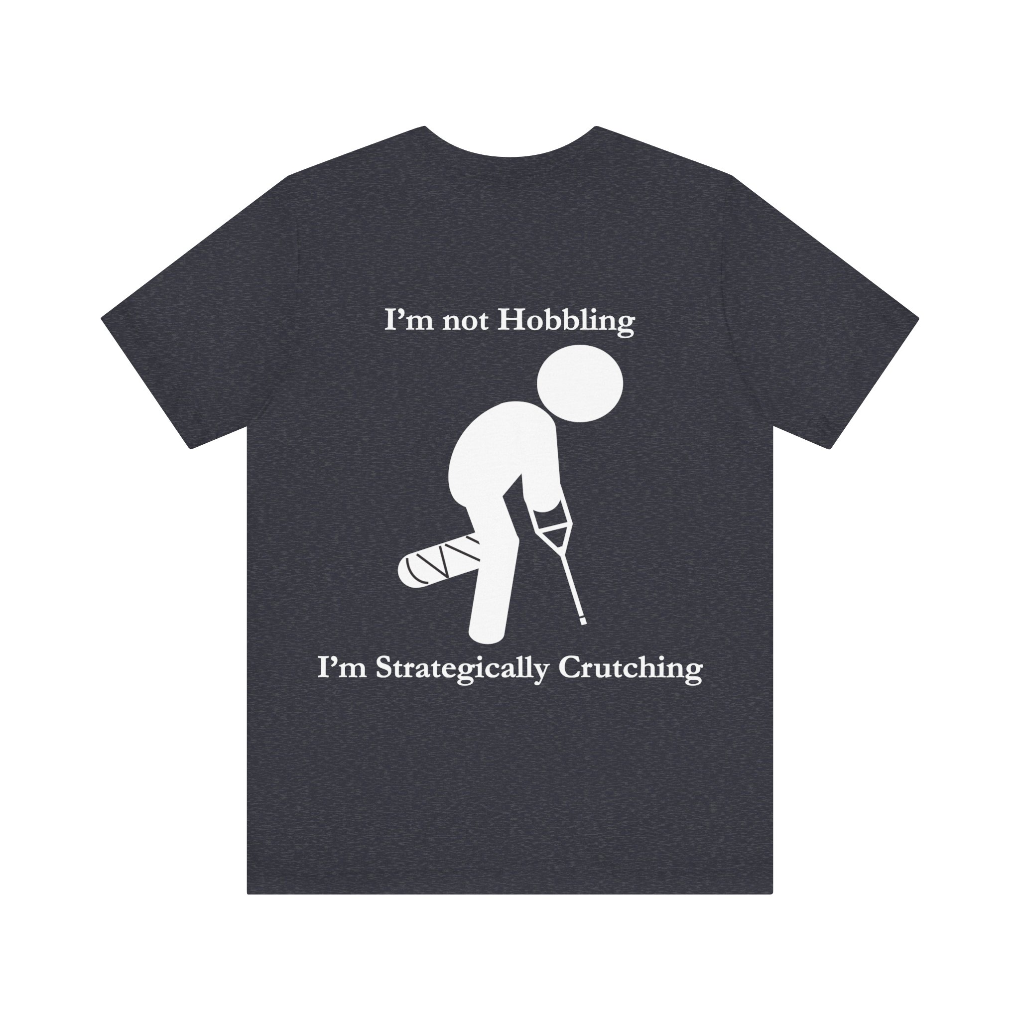 Belle+Canvas, Alt Colors, Backside, Unisex Jersey Short Sleeve Tee, Alt Colors, Strategically Crutching - Image 3