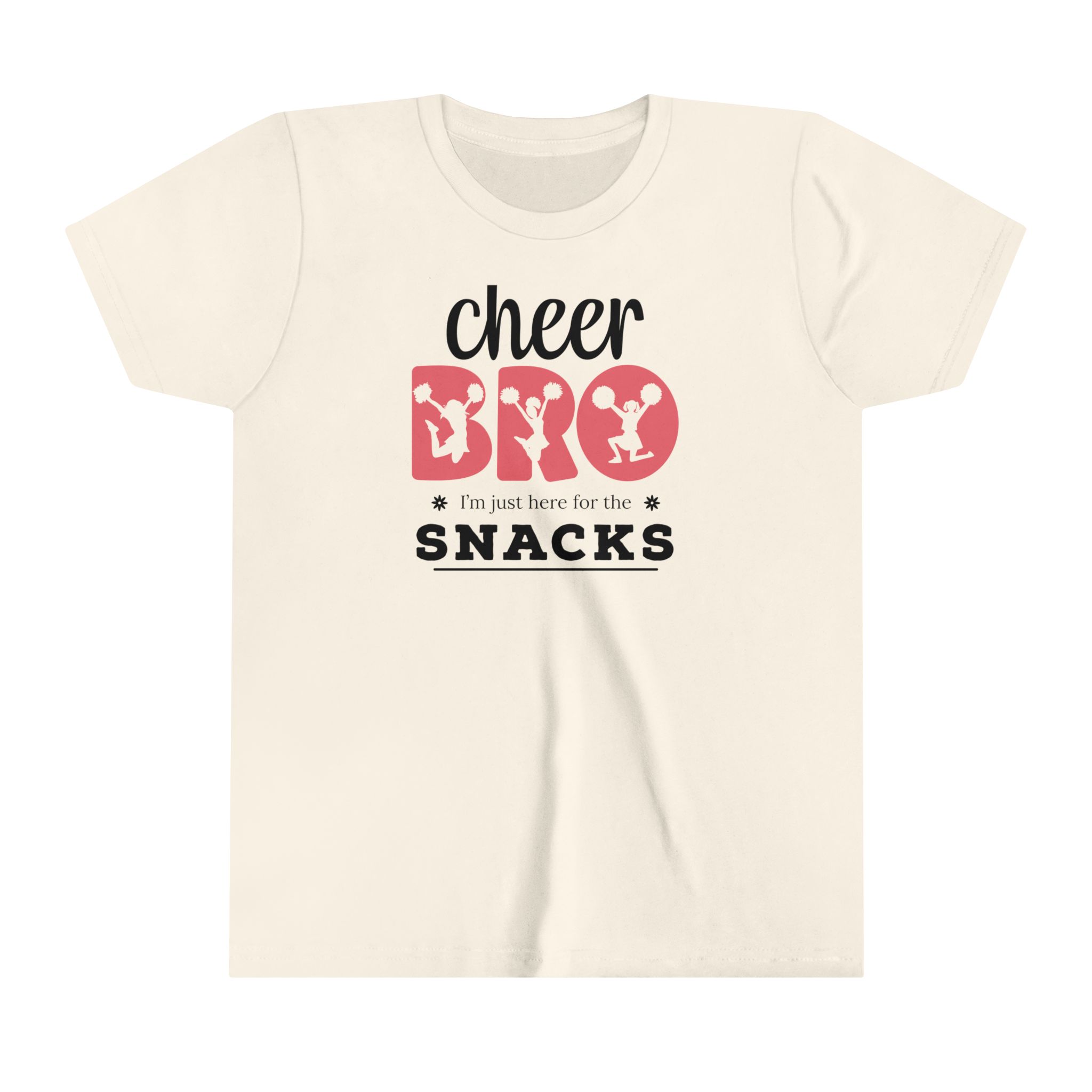 Cheer,Youth, Short Sleeve Tee, Brother 4 Snacks - Image 4