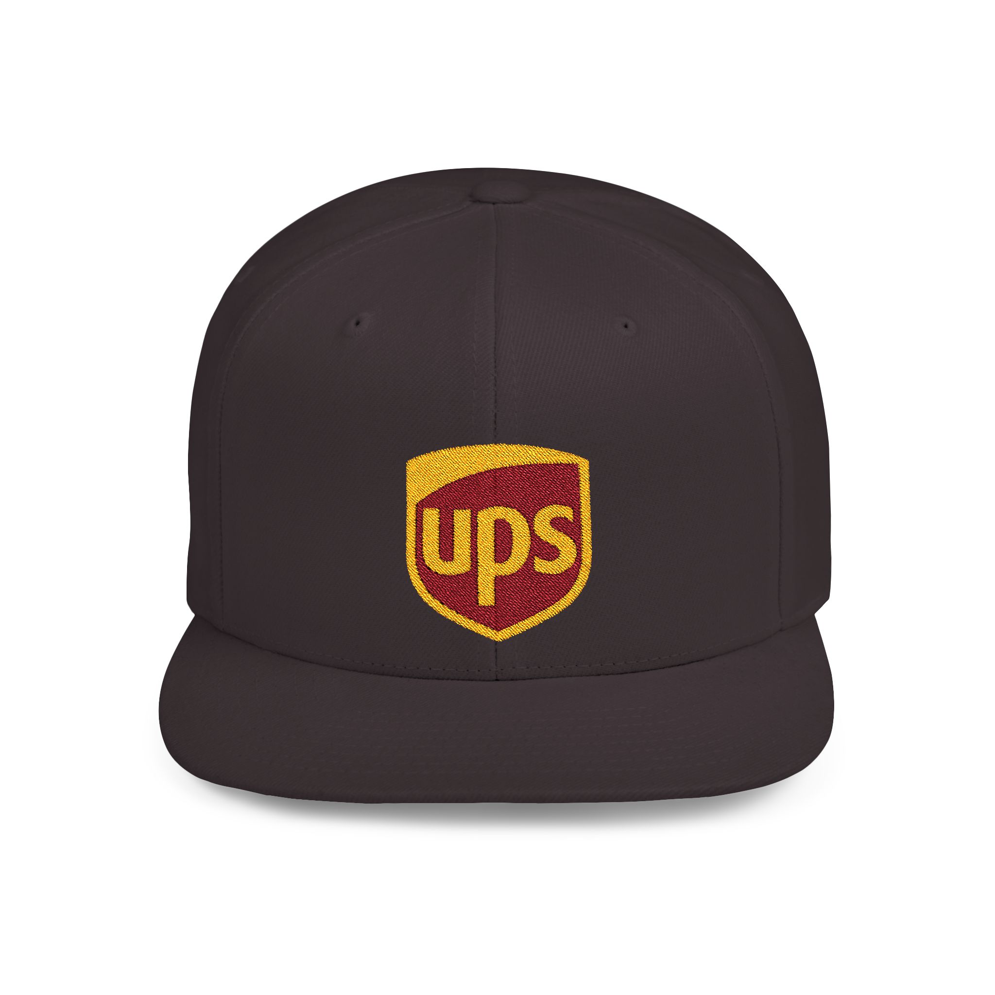 Branded, Embroidered, Flat Bill Snapback