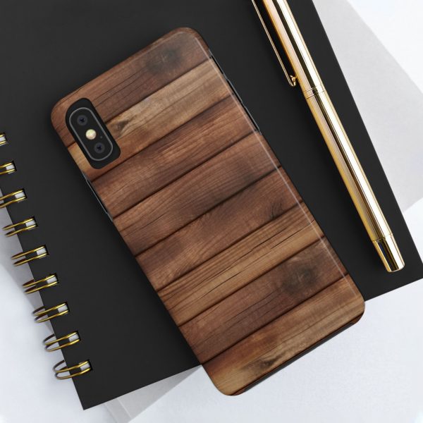 Iphone, Tough Phone Cases, Case-Mate, wood floor 3 - Image 9