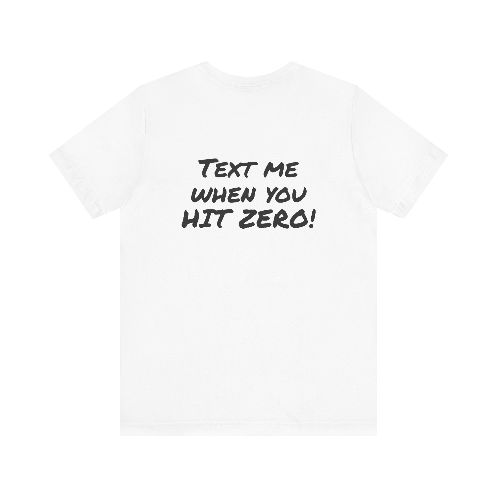 Text me, Unisex Jersey Short Sleeve Tee - Image 9