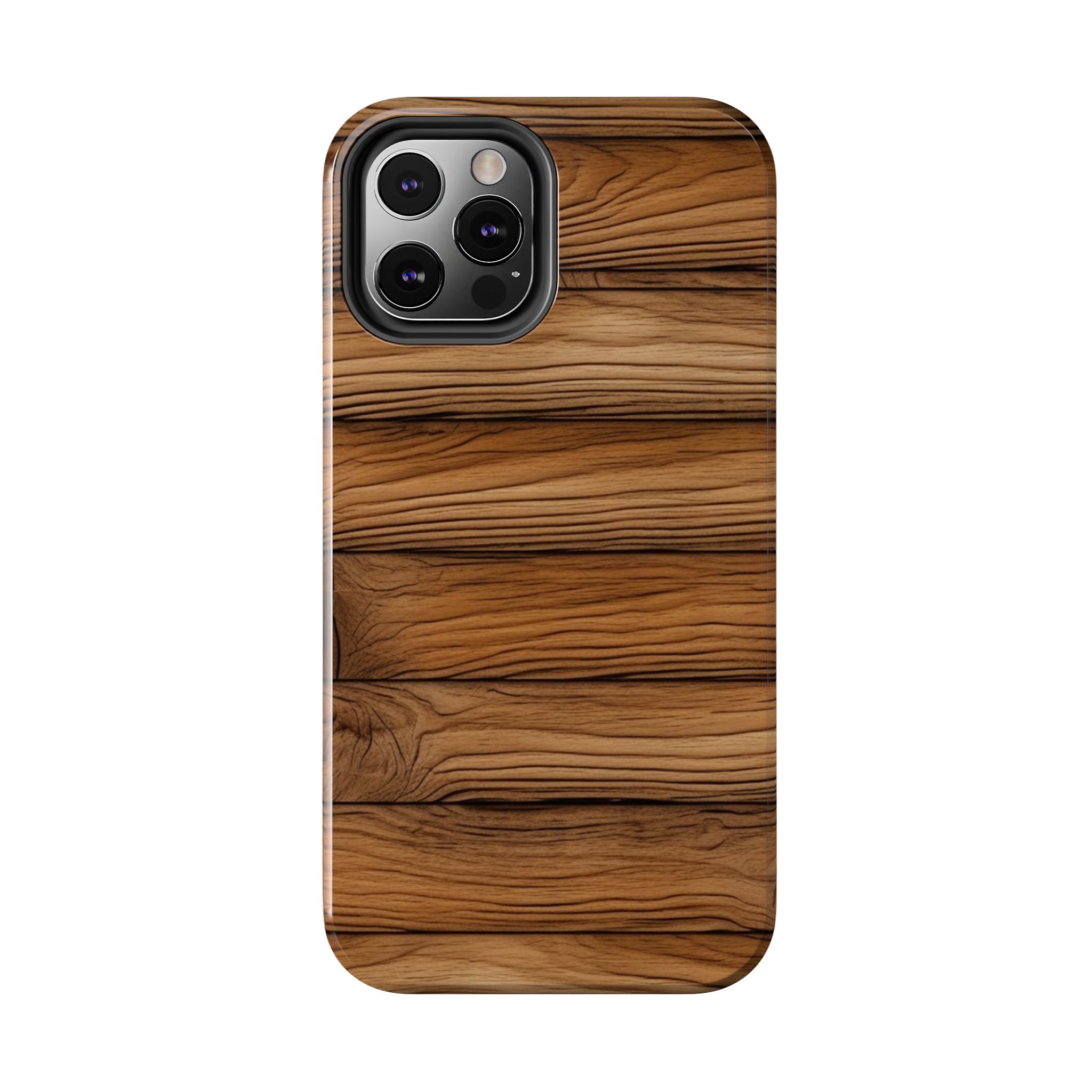 Iphone, Tough Phone Cases, Case-Mate, wood plank 7 - Image 43