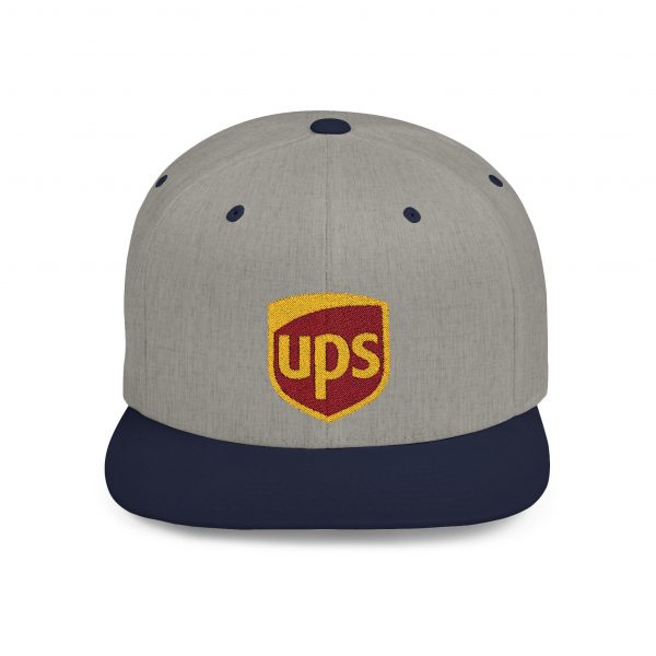 Branded, Embroidered, Flat Bill Snapback - Image 5