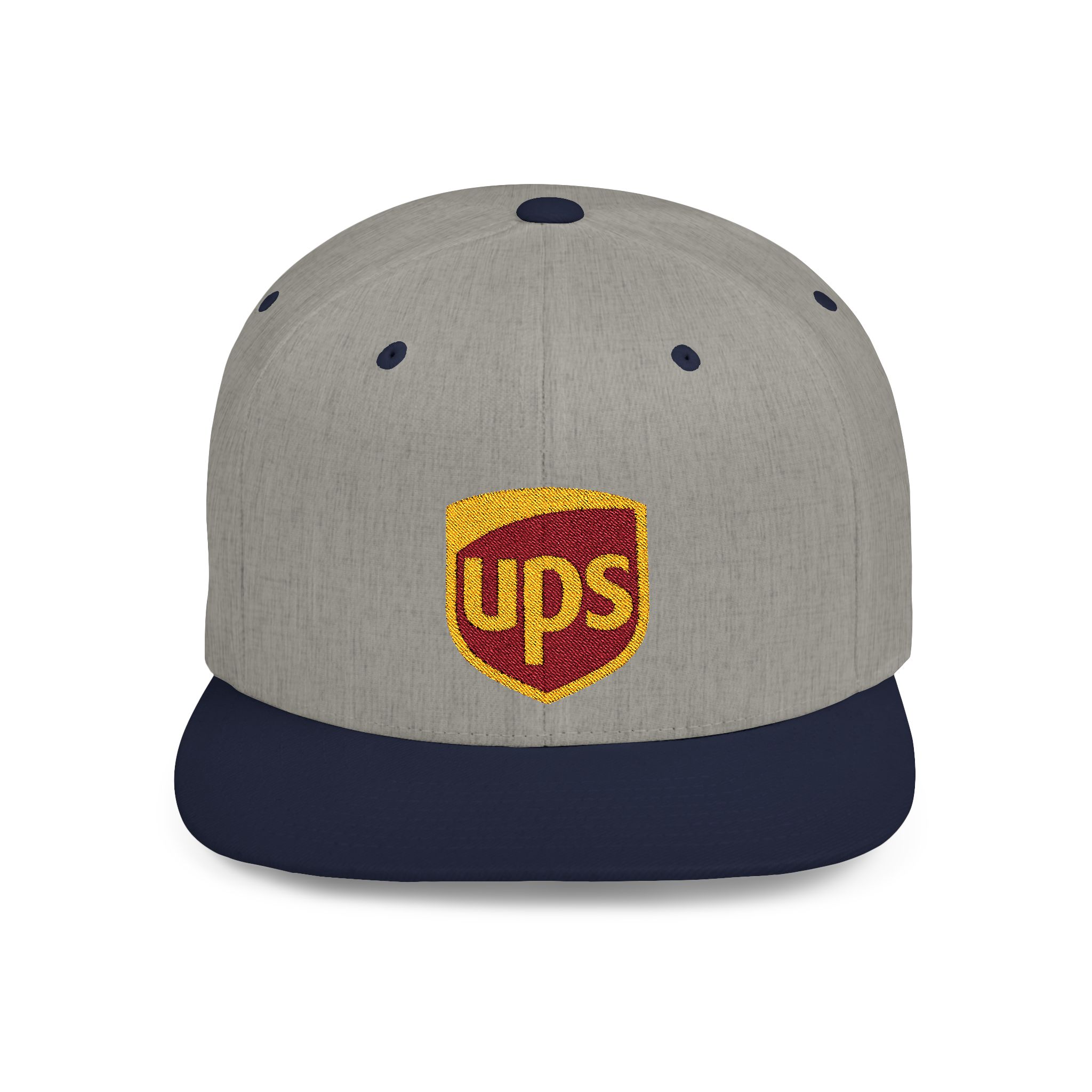 Branded, Embroidered, Flat Bill Snapback - Image 5
