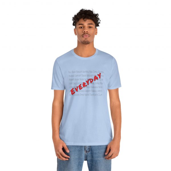 Everyday words, Bella Canvas Tee - Image 2