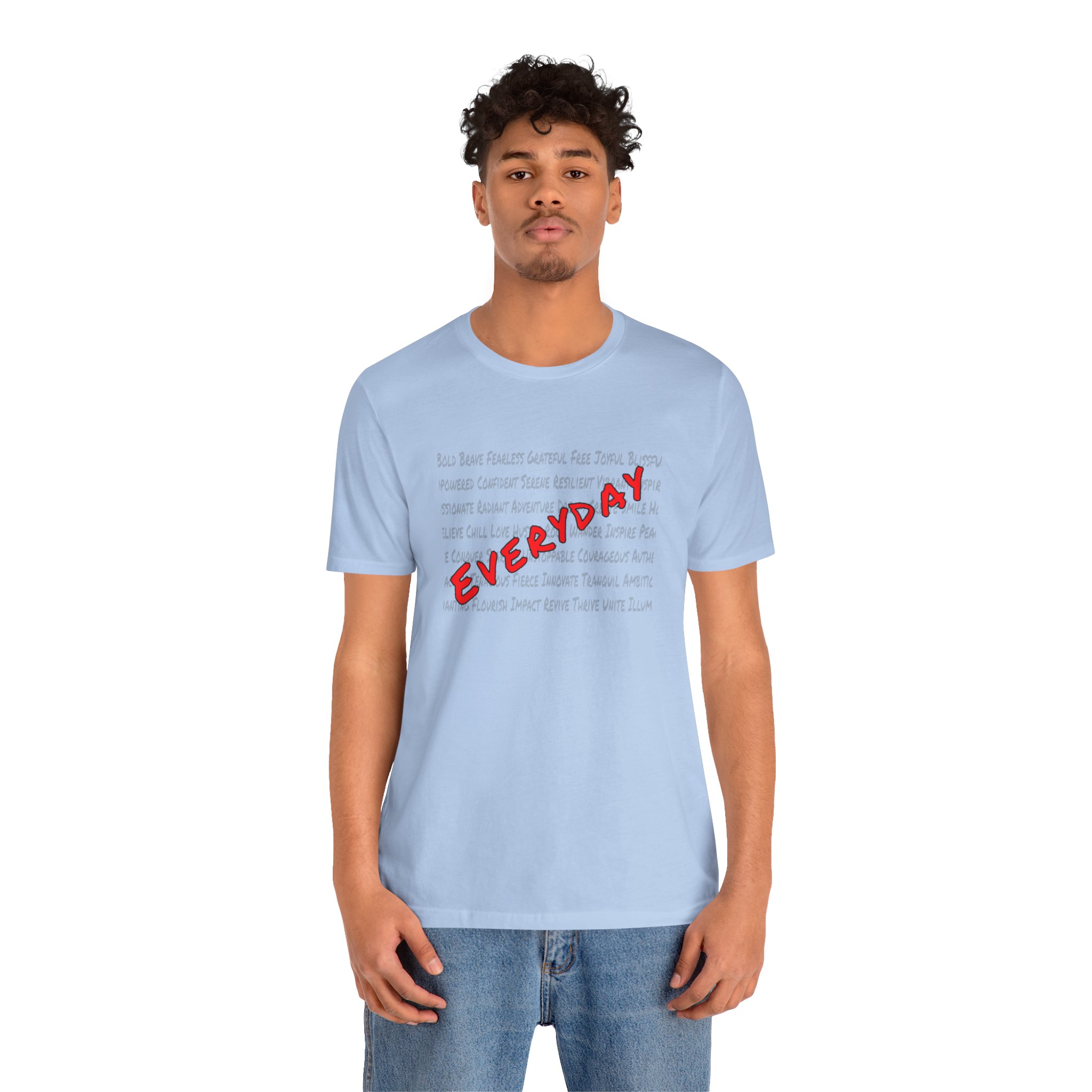 Everyday words, Bella Canvas Tee - Image 2