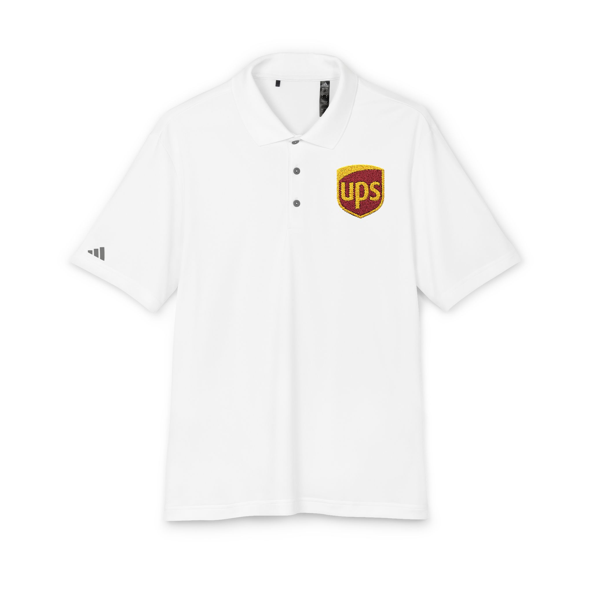 Branded adidas Unisex Performance Polo - Image 2