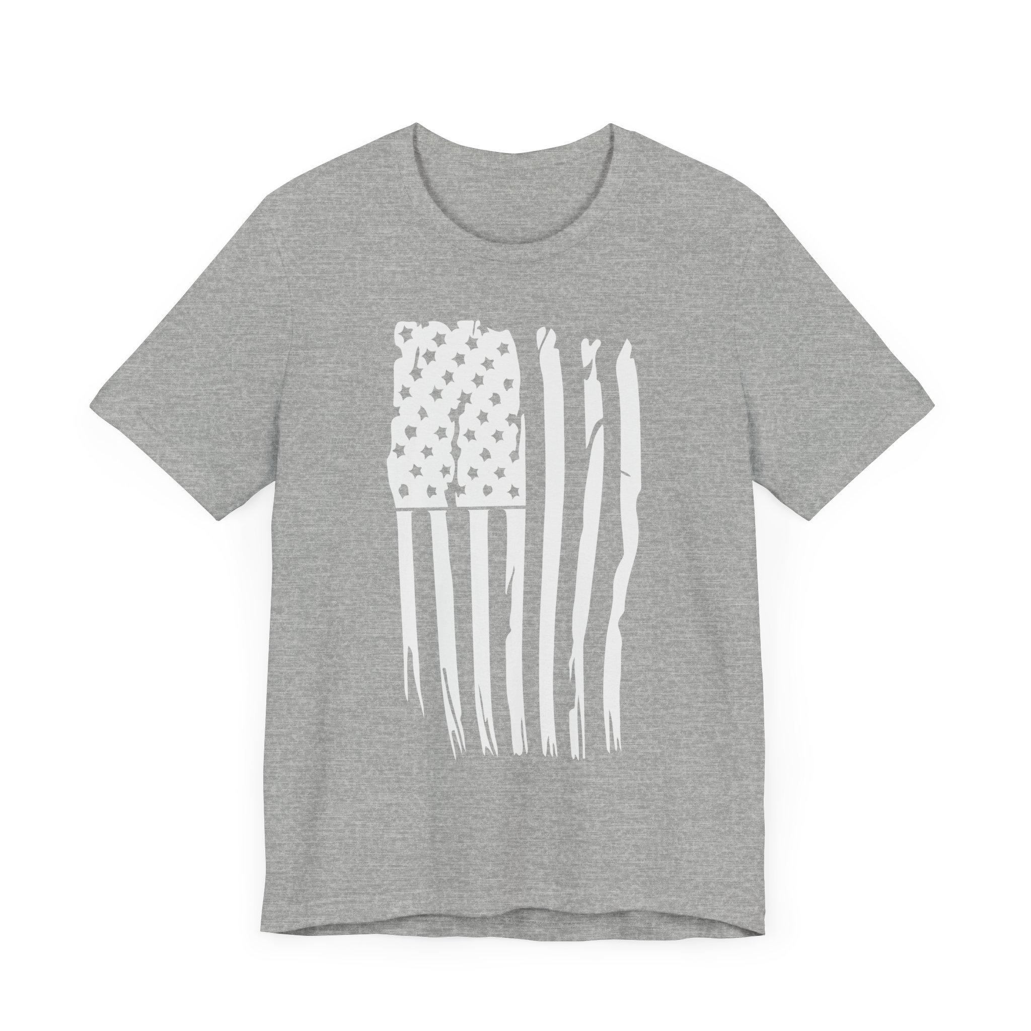 T Shirt, Bella Canvas, Distressed American Flag