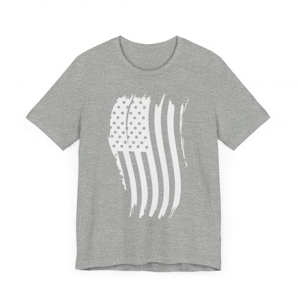 T Shirt, Bella Canvas, Distressed Waving American Flag
