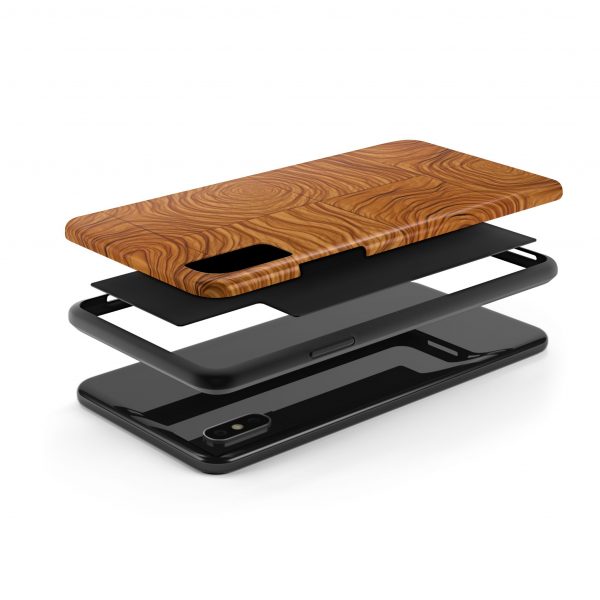 Iphone,Samsung, Tough Phone Cases, Case-Mate, wood plank - Image 2