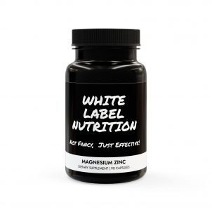 Magnesium Zinc Supplement (90 Capsules)