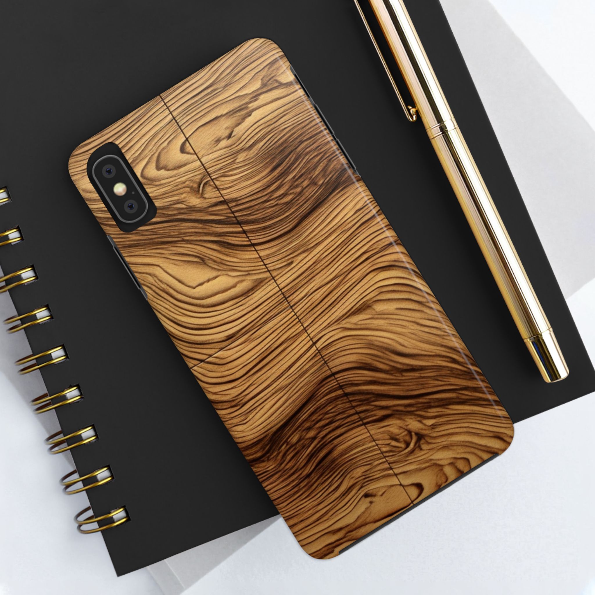 Iphone, Tough Phone Cases, Case-Mate, wood plank 8 - Image 11