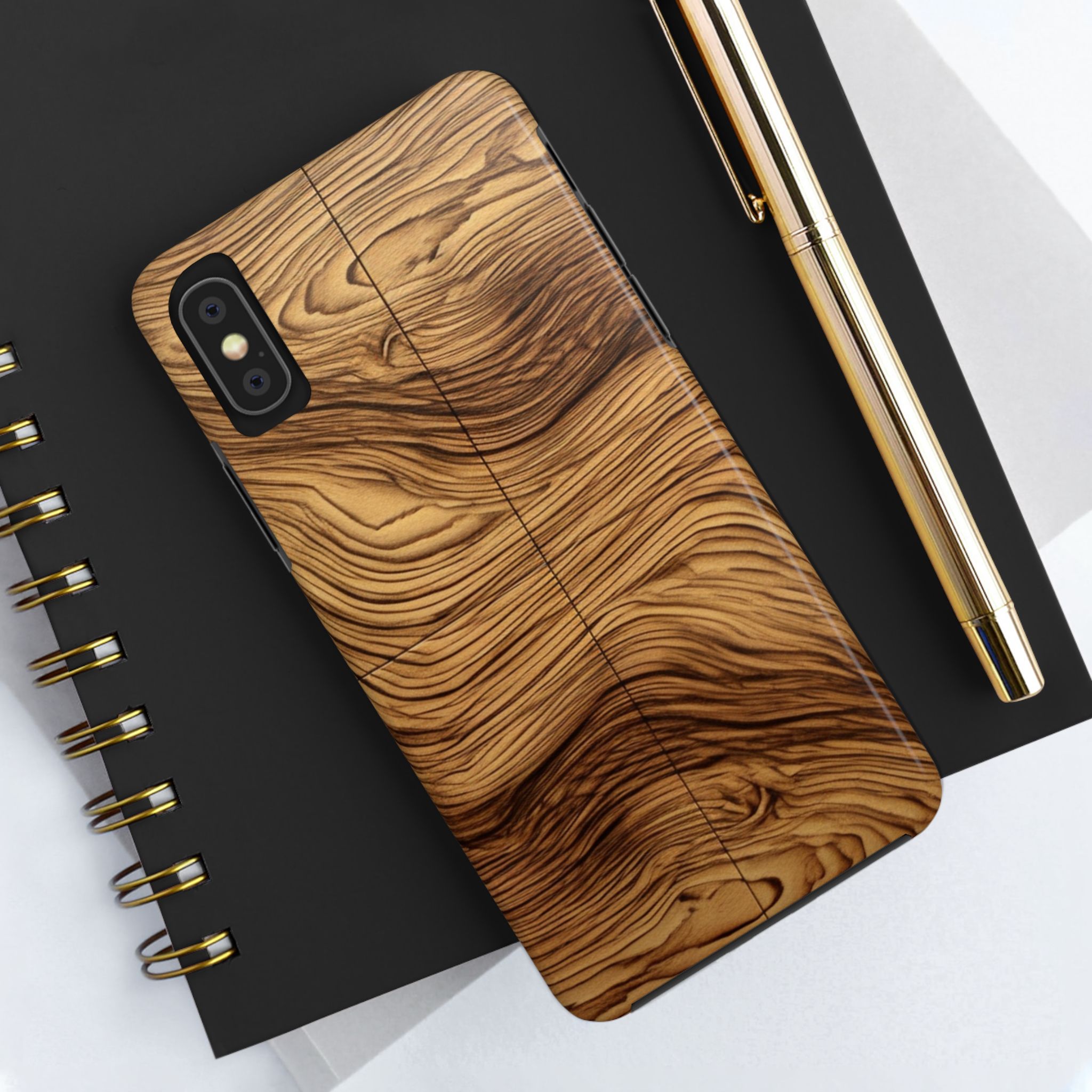Iphone, Tough Phone Cases, Case-Mate, wood plank 8 - Image 9