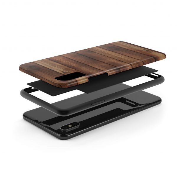 Iphone, Tough Phone Cases, Case-Mate, wood floor 3 - Image 4
