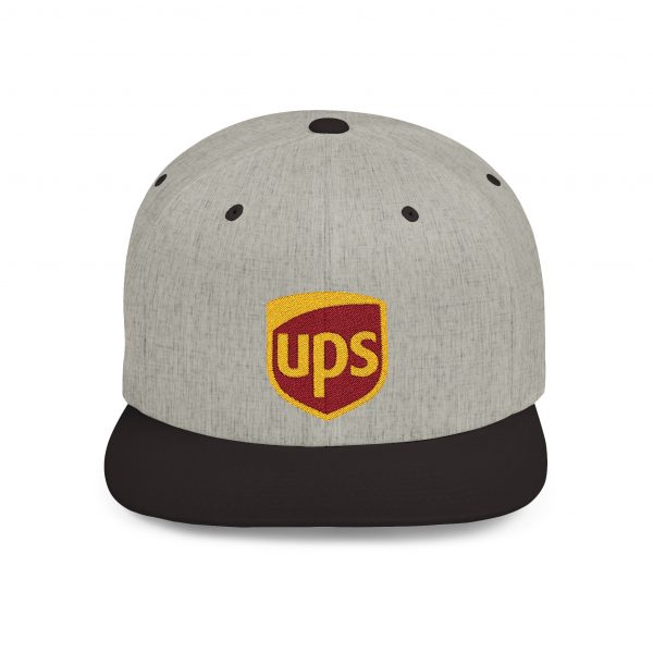 Branded, Embroidered, Flat Bill Snapback - Image 6
