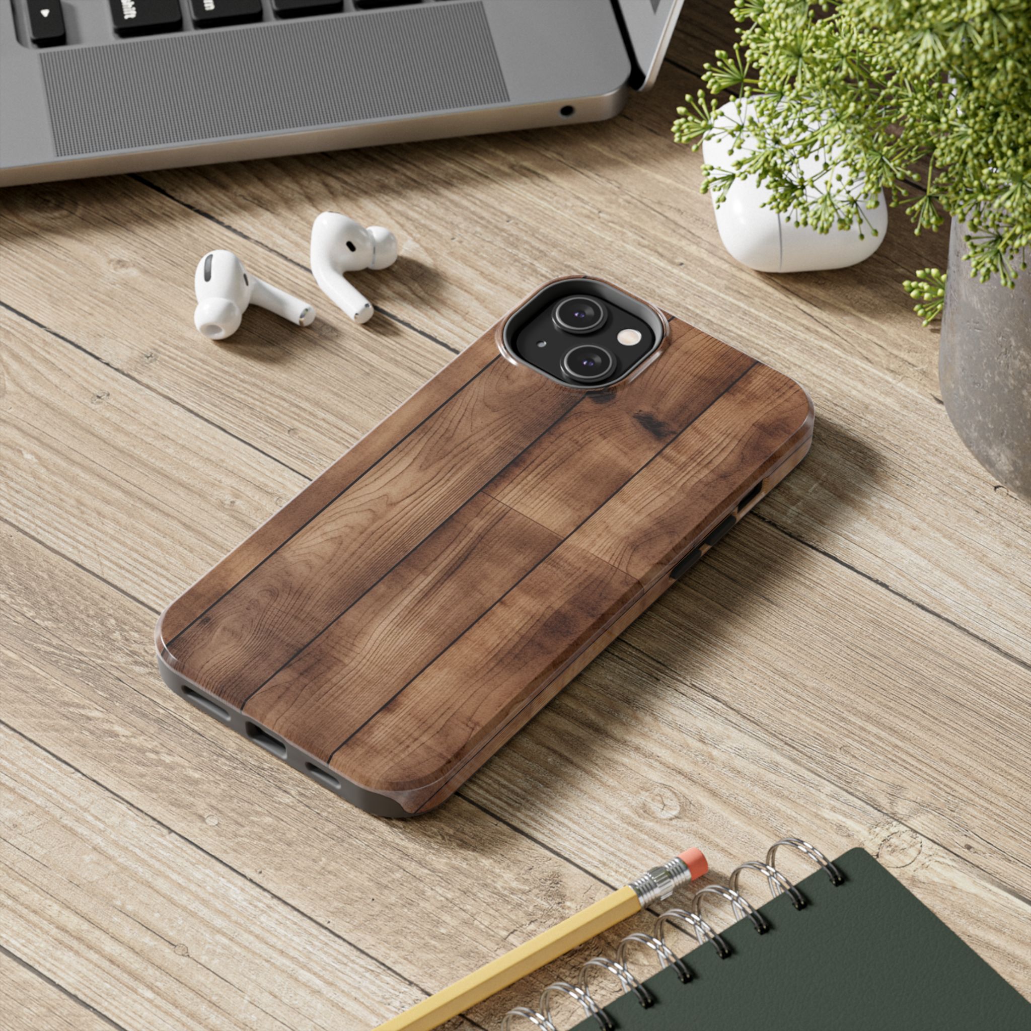 Iphone, Tough Phone Cases, Case-Mate, wood floor 6 - Image 85