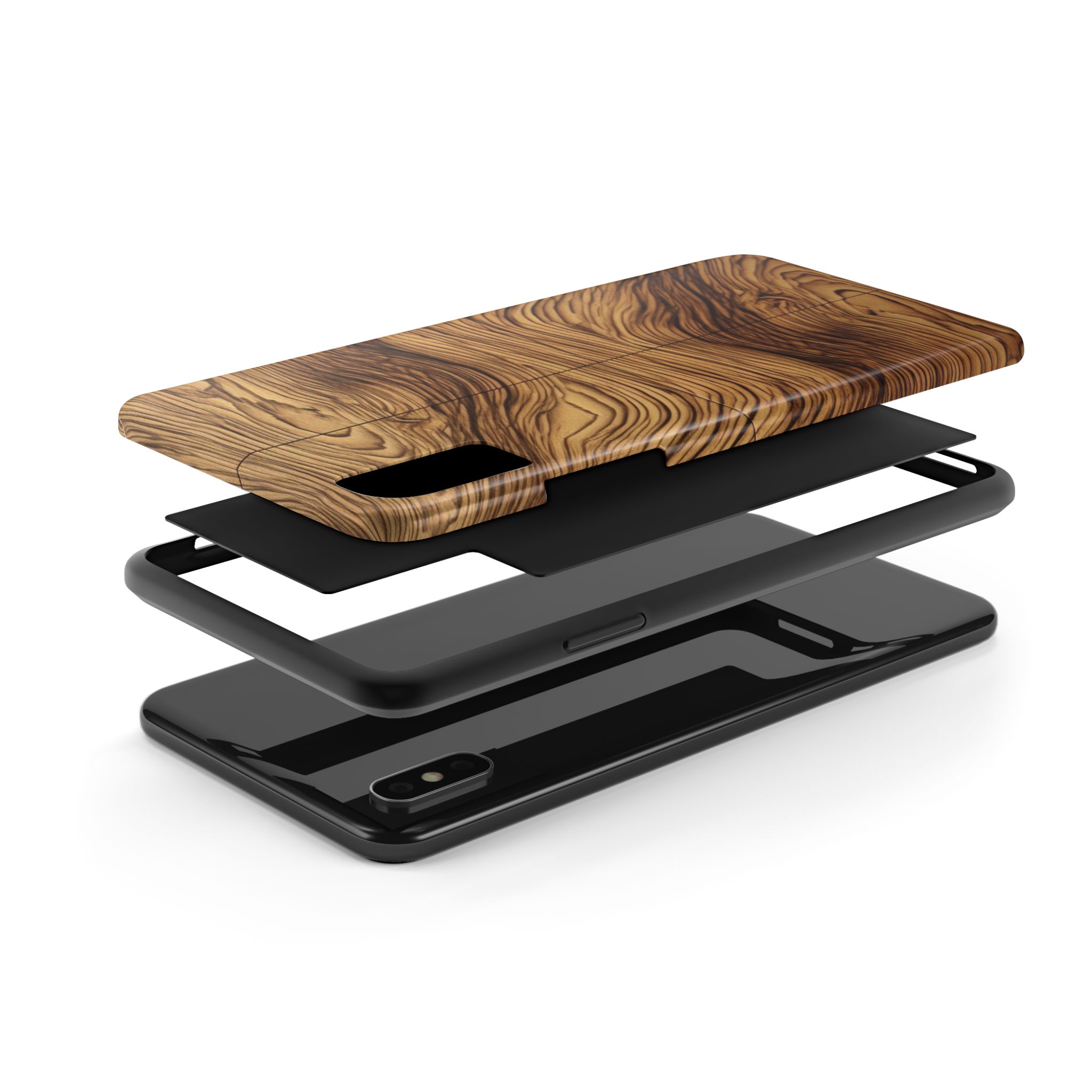 Iphone, Tough Phone Cases, Case-Mate, wood plank 8 - Image 4