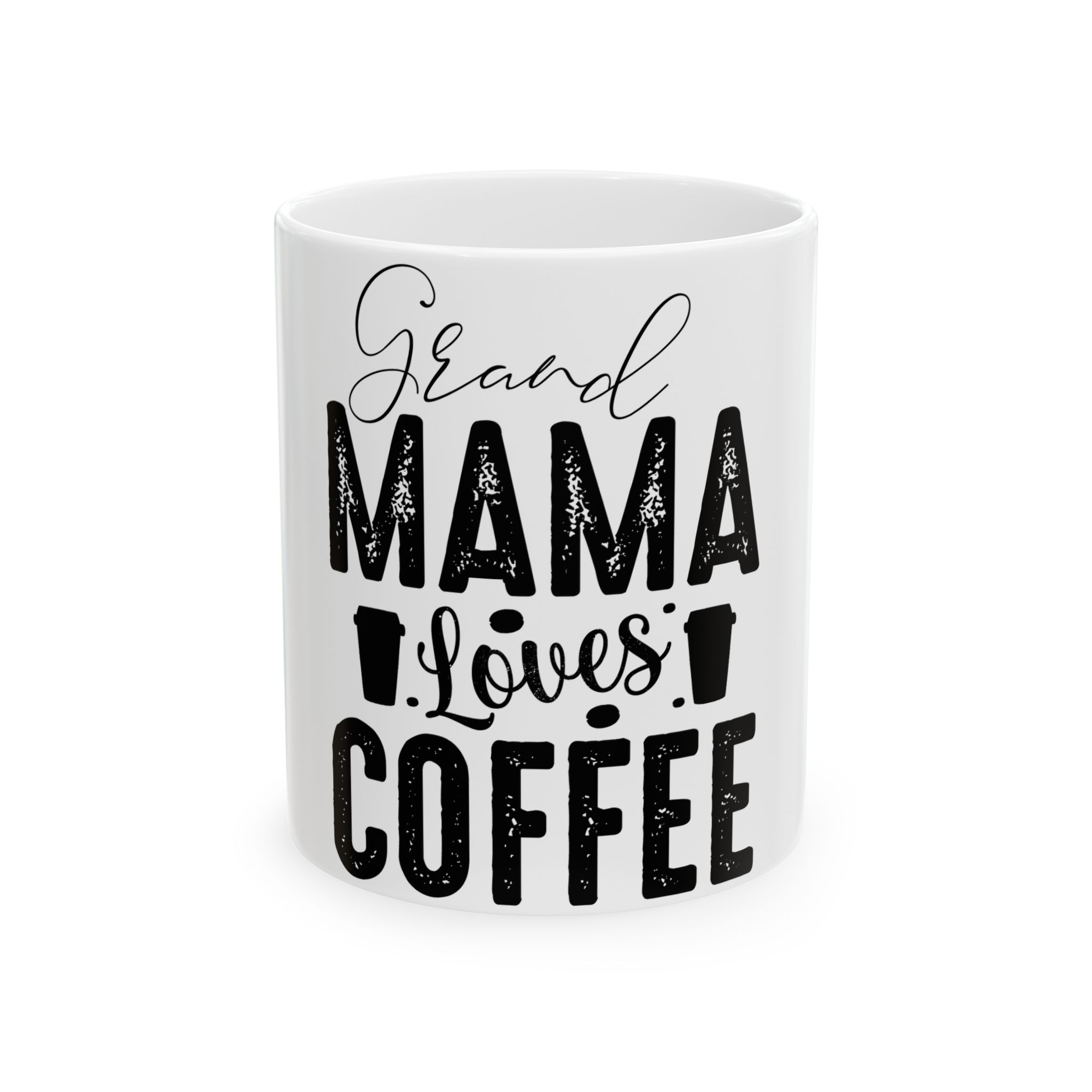 Grandma Loves Coffee Design