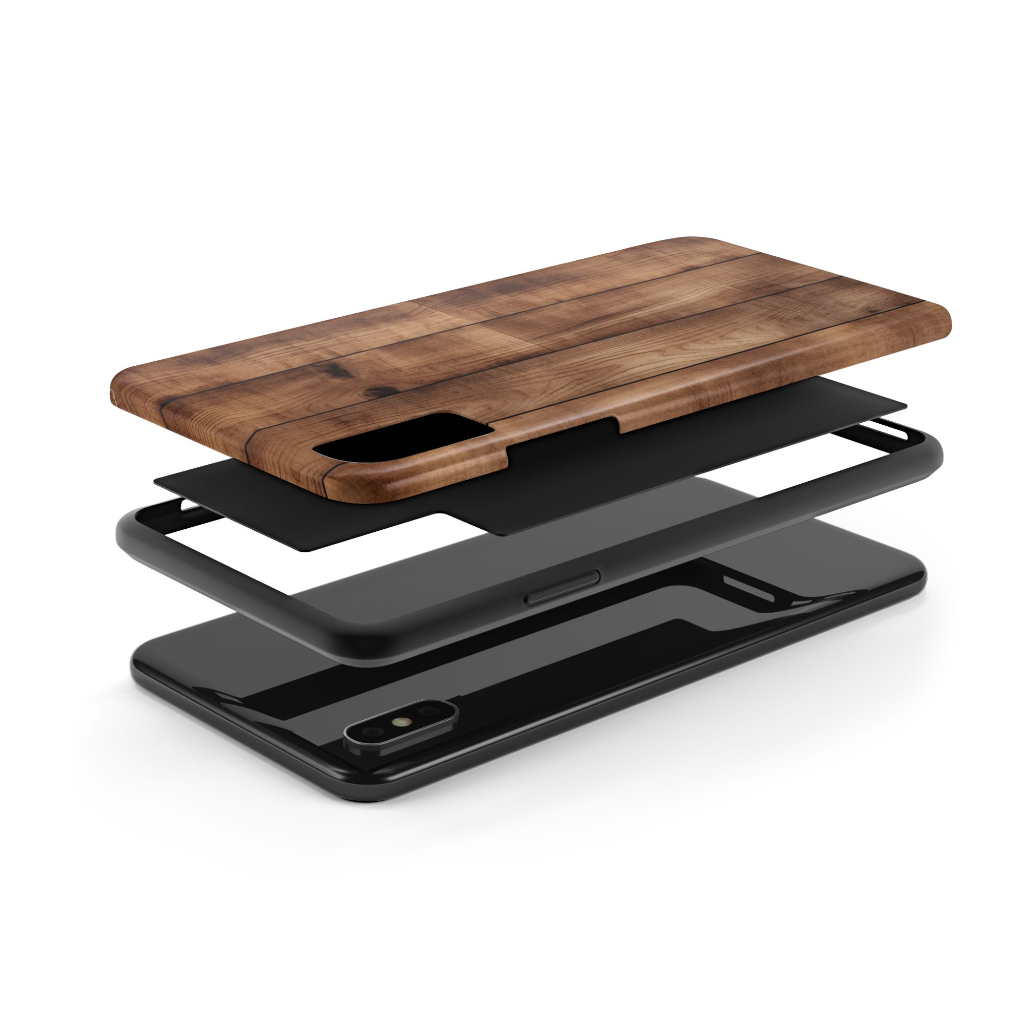 Iphone, Tough Phone Cases, Case-Mate, wood floor 6 - Image 4
