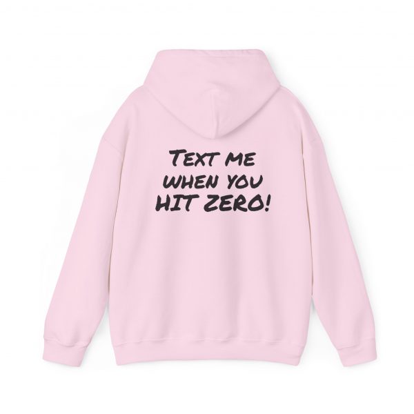 Text me...Hit Zero Unisex Heavy Blend™ Hooded Sweatshirt - Image 10