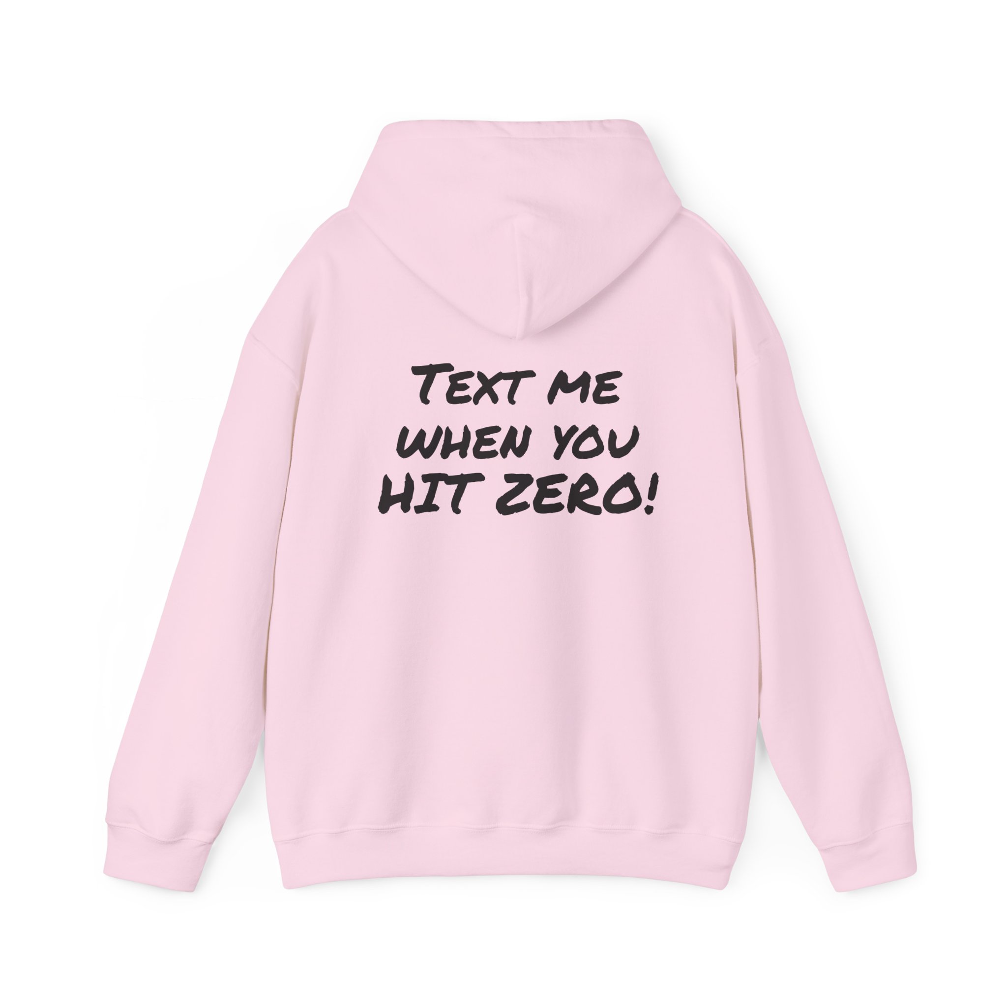 Text me...Hit Zero Unisex Heavy Blend™ Hooded Sweatshirt - Image 10